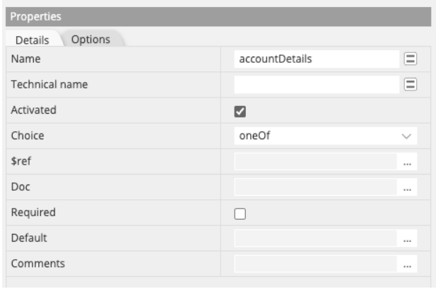 Avro oneOf choice with multi variants props