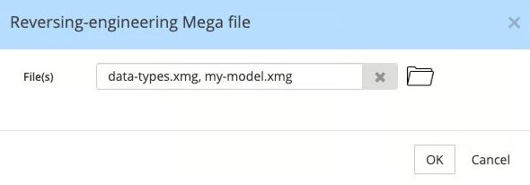 Mega Hopex reverse-engineering file picker