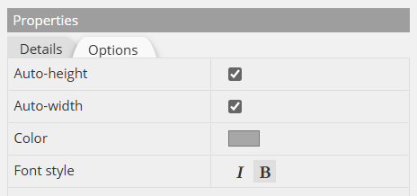 Symbol annotation options