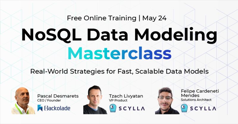 ScyllaDB NoSQL Data Modeling Masterclass