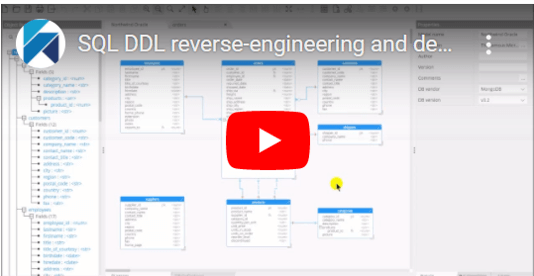 SQL DDL reverse-engineering denormalization video